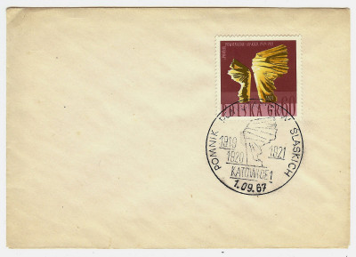 1967 [KO67 216] Pomnik Powstańc&oacute;w Śląskich